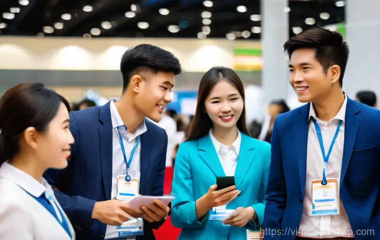 학교 커리큘럼과 연계한 파트너십 - **Image Prompt 2: Vietnamese Youth Embracing AI & Digital Transformation**
    A cutting-edge tech l...